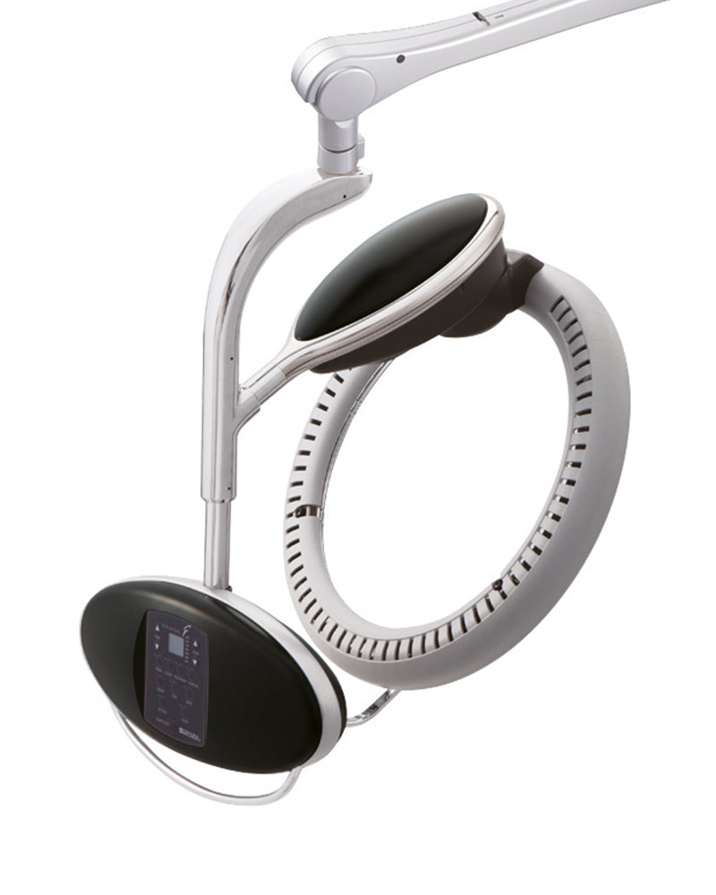 Rollerball-F - Czarna suszarka hełmowa - Do ściany