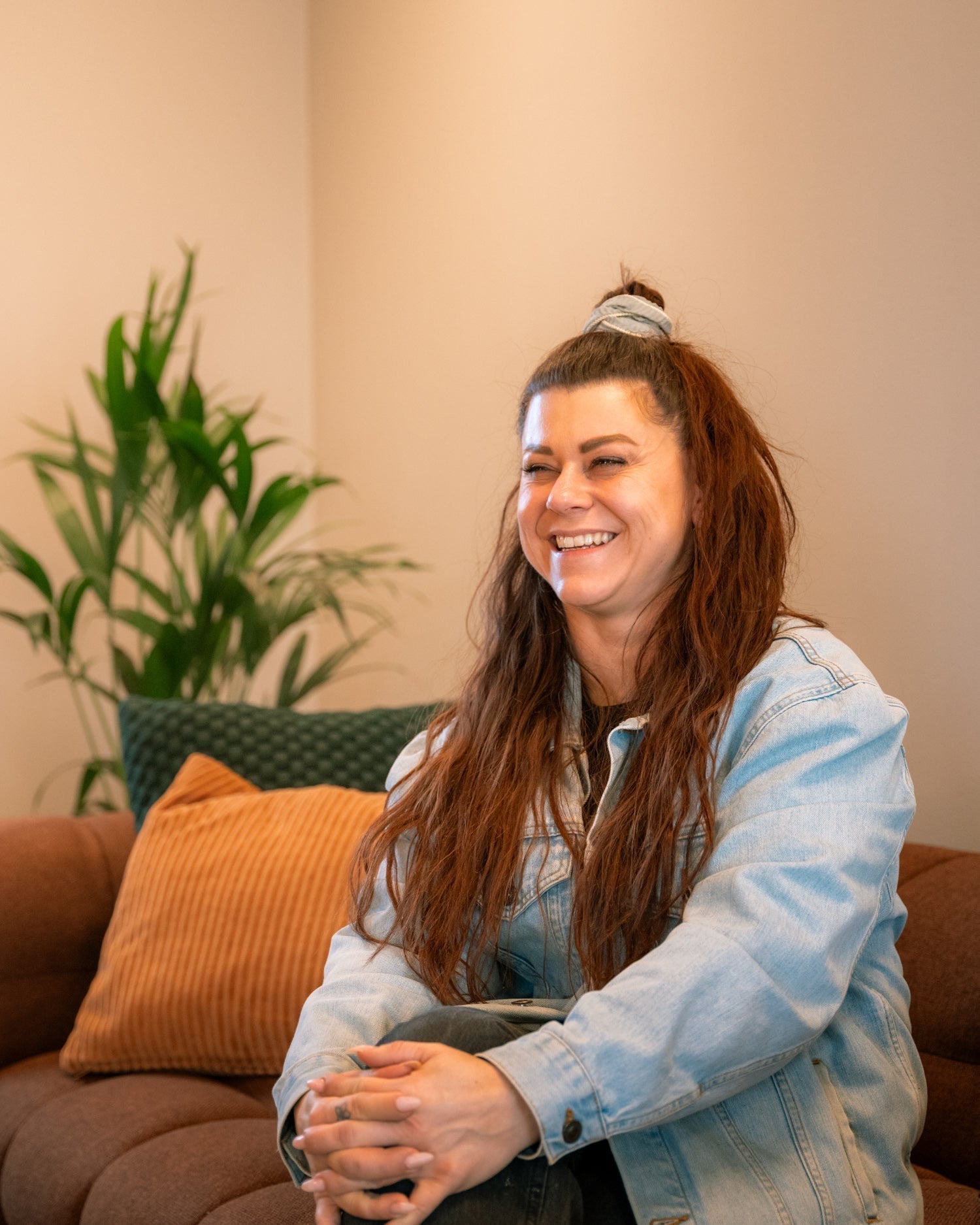 Helle Krabbe wybiera naturalną pielęgnację włosów