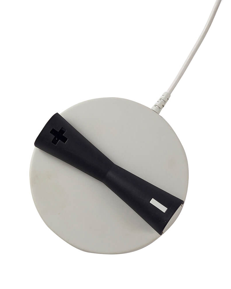 Aquarius II - Czarny fotel do tatuażu - Z silnikiem