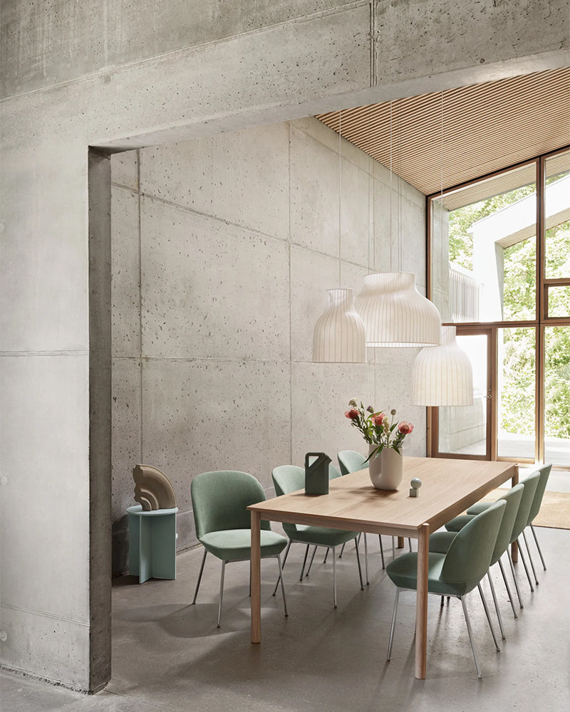 Strand - Biała lampa wisząca - ø60cm