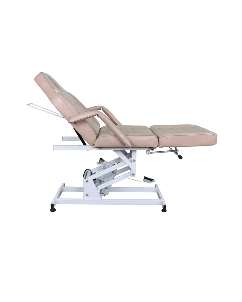 Aquarius II - Różowy fotel do tatuażu - Z silnikiem