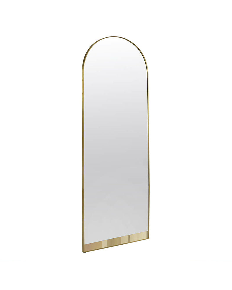 San Remo - Brass hairdresser mirror - Freestanding