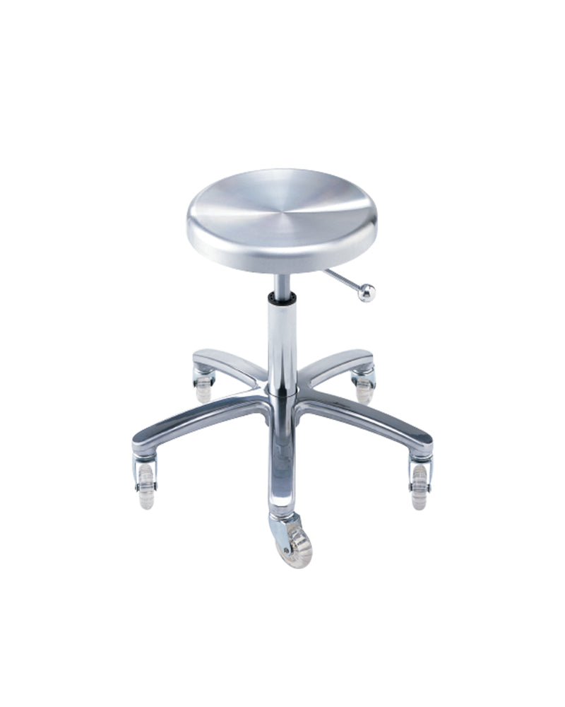 D-Stool - Aluminiowy taboret fryzjerski