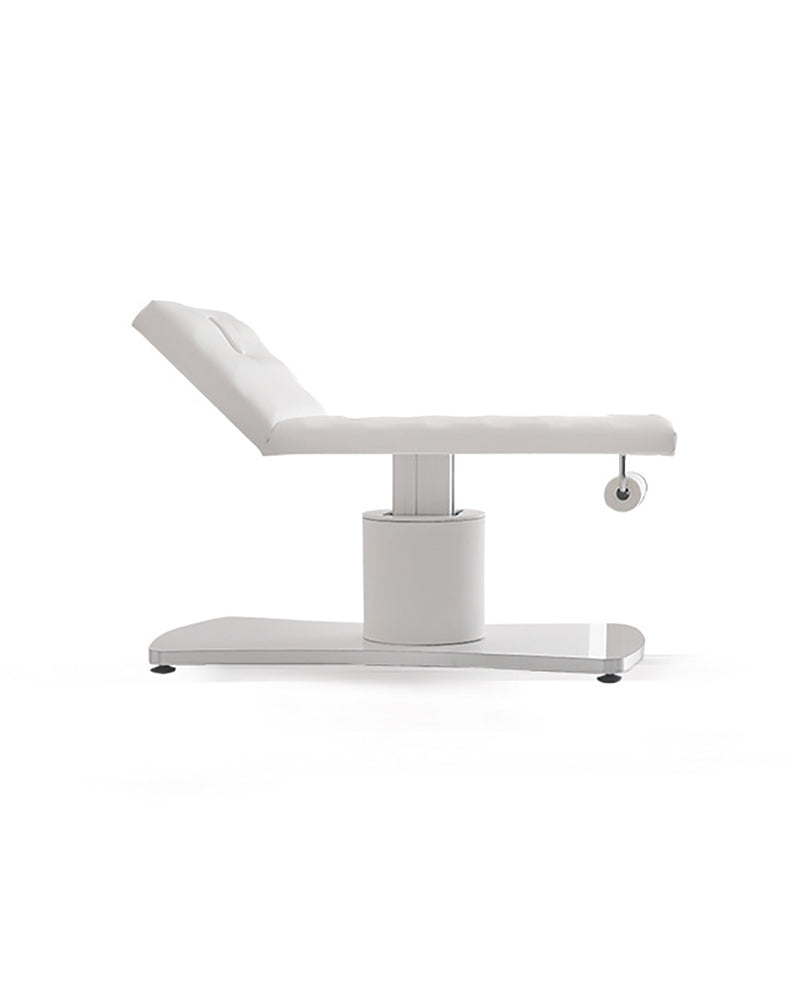 E-Motion - Biały stół do masażu - z silnikiem