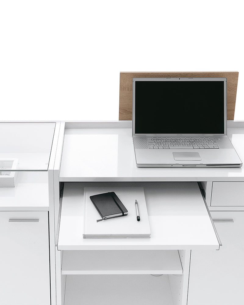 Light - Biały blat recepcyjny