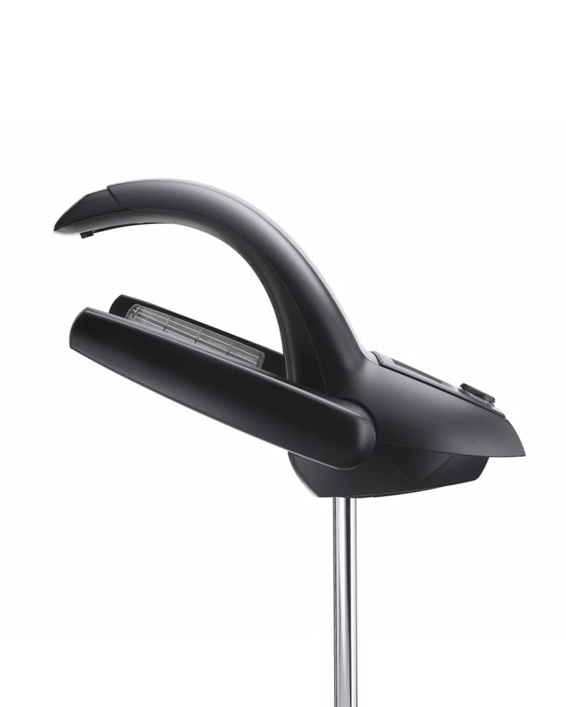 HairMaster 4 - Czarna suszarka hełmowa z czarną podstawą gwiazdową