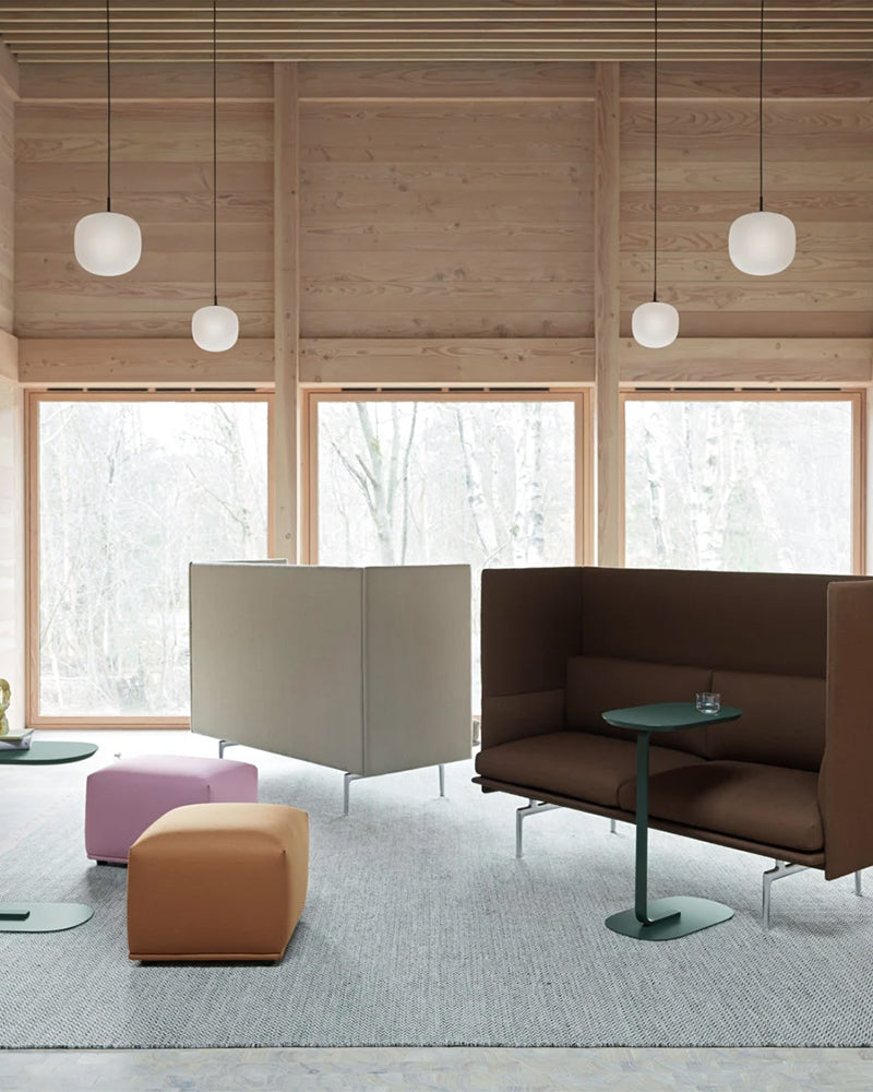 Rime - Szara lampa wisząca - ø12