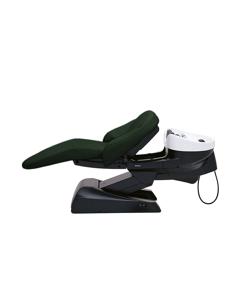 Yume - Ciemnozielona myjnia fryzjerska