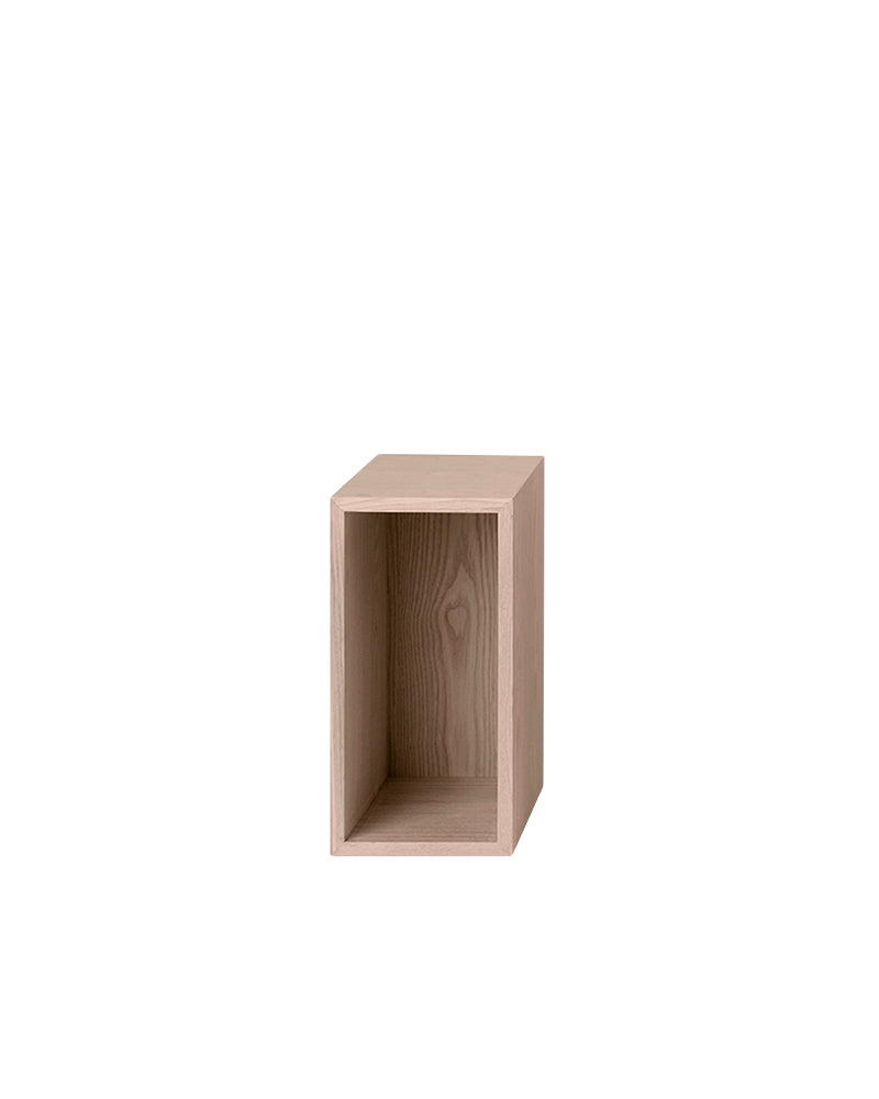 Stacked - Półka dębowa bez drzwiczek - Mała
