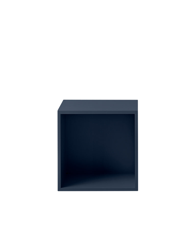 Stacked - Blue shelf without door - Medium