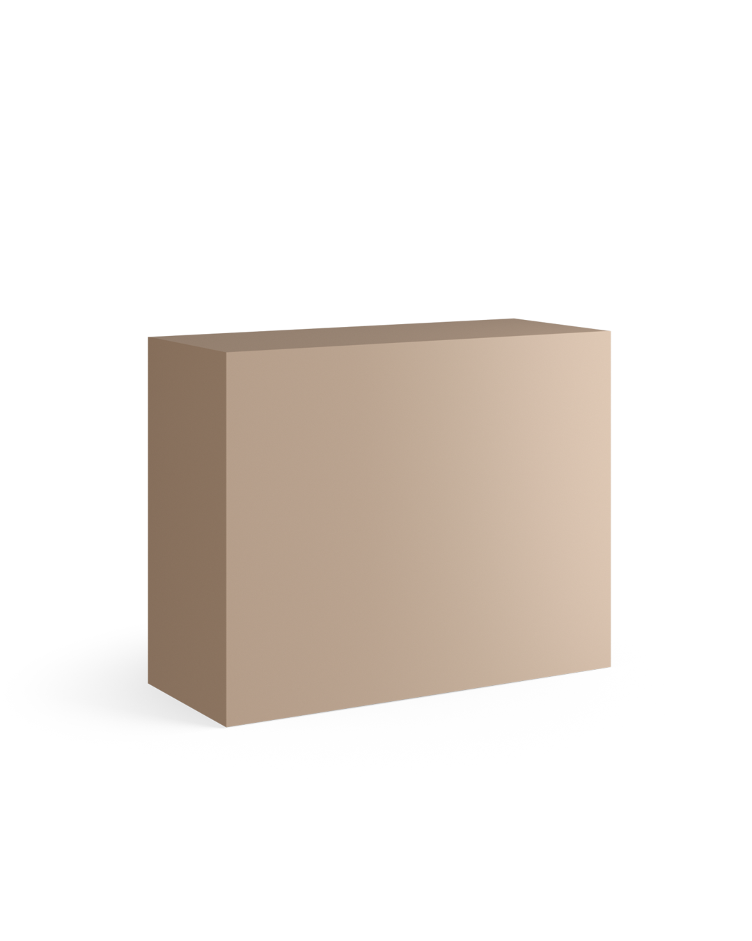 Welcome Cappuccino - Beige reception desk