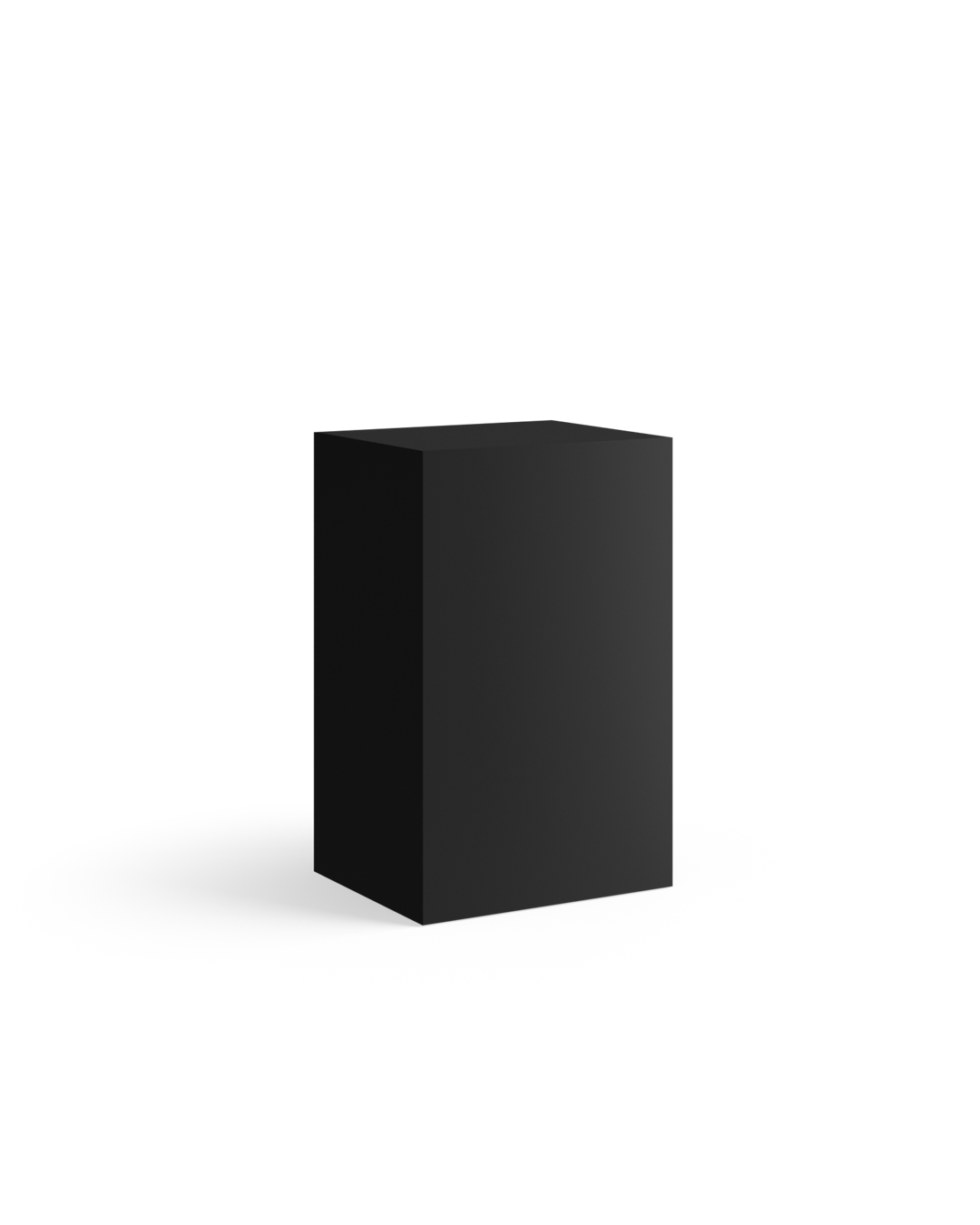 Welcome Black - Compact black reception desk