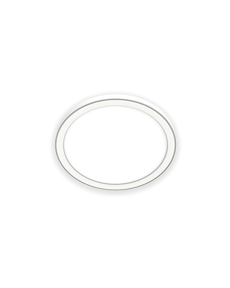 Sun LED - Białe okrągłe oświetlenie fryzjerskie - ø33cm