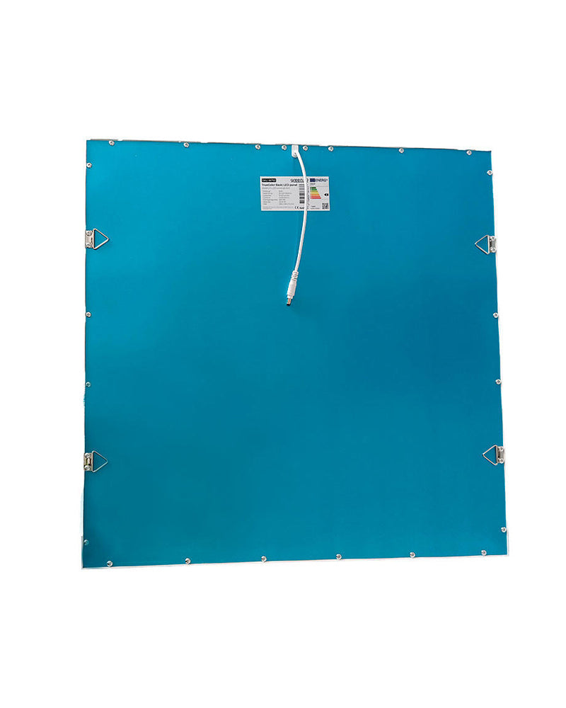 Sun square - białe oświetlenie robocze 60x60cm z pryzmatycznym