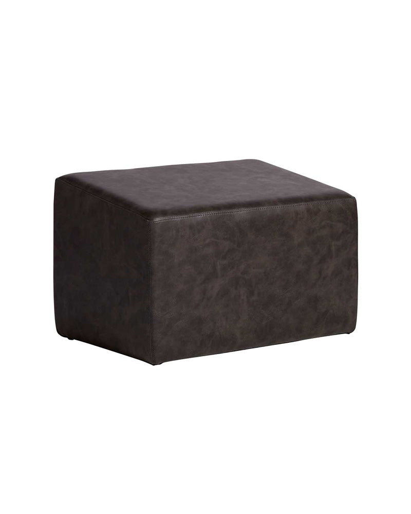 Ottoman Textured black - Podpórka na nogi do myjni fryzjerskiej